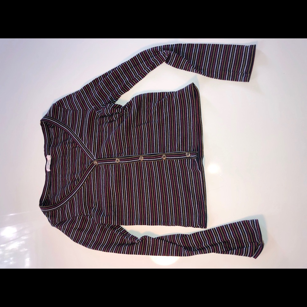 Stripped long sleeve
